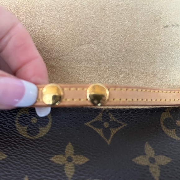 LOUIS VUITTON Pochette Twin GM Monogram crossbody bag Monogram Canvas clutch - Picture 6 of 9